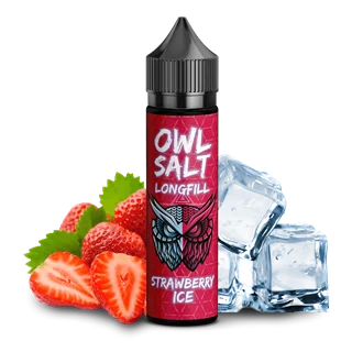 Schneller Versand OWL Salt Aroma - Strawberry Ice - 10 ml Longfill