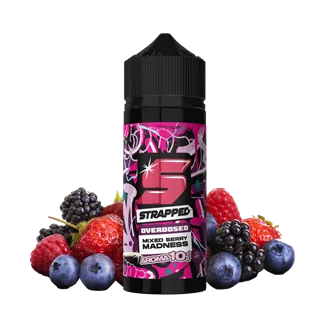 Strapped Aroma Overdosed - Mixed Berry Madness - 10 ml Longfill Neu