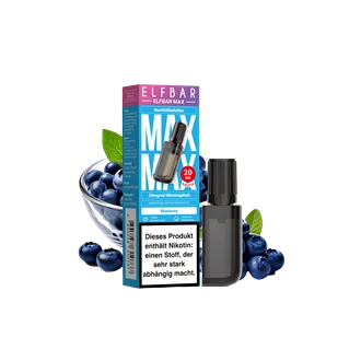ELF Bar MAX - Blueberry Pod - 1er Pack Neu Im Sortiment