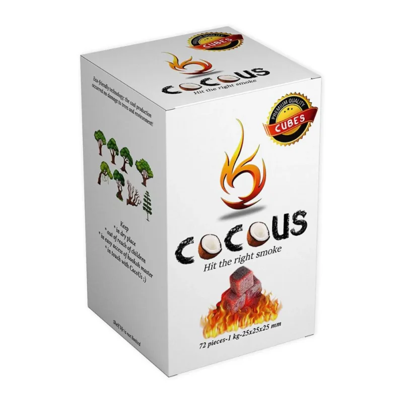 Online Kaufen CocoUS Natural Hookah Coals 25 mm