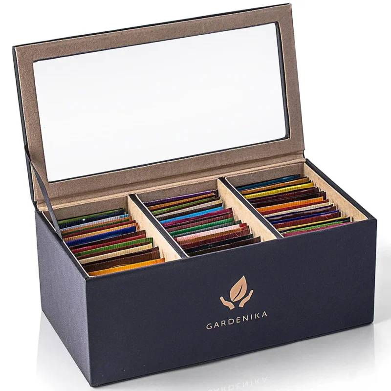 Twinings Tee Probierset Geschenkbox - Kräuter und natürlich koffeinfrei - 60 Stück, 20 Geschmacksrichtungen Schneller Versand