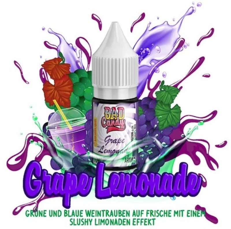 Kostenloser Rückversand Bad Candy - Grape Lemonade Aroma 10ml