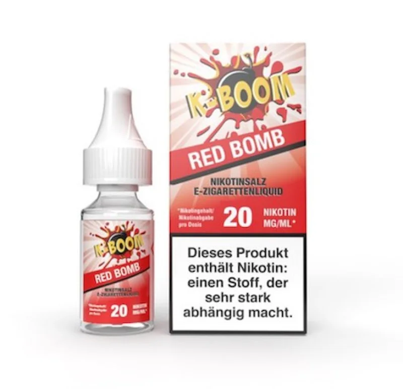 Wochenendangebot Red Bomb 20mg NicSalt - K-Boom