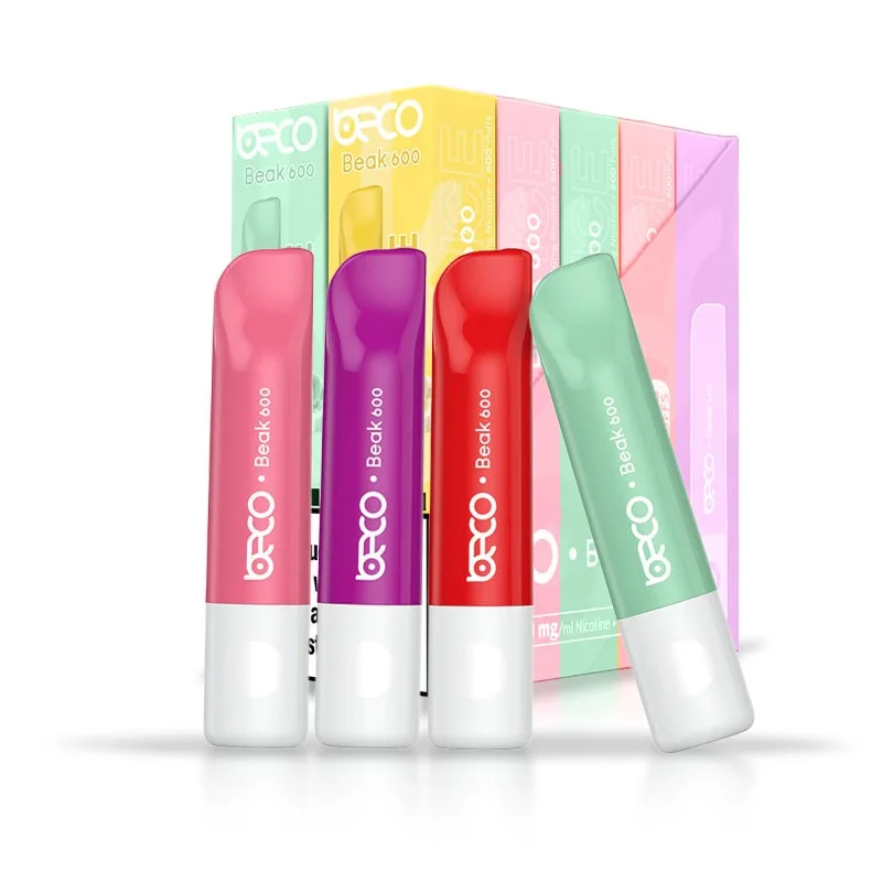 10 Stück Beco Beak Vape Mixed-Pack 600 Züge 20mg Geprüft