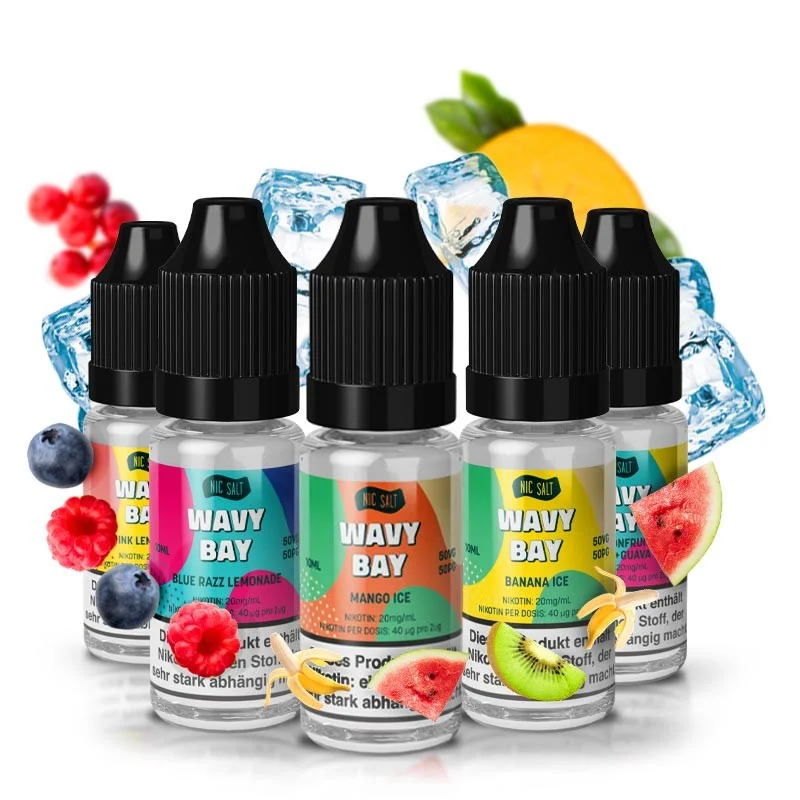 Wavy Bay Liquid by Twelve Monkeys - Nikotinsalz 20mg Direkt Vom Hersteller