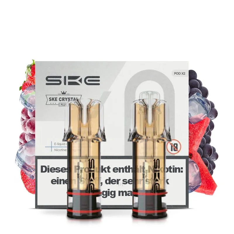 Super-Preis SKE Crystal Plus Pods 20mg - 2er Packung