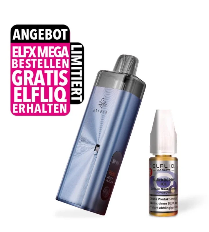 Garantierte Lieferung Promo Bundle - ELFX Mega + Elfliq gratis