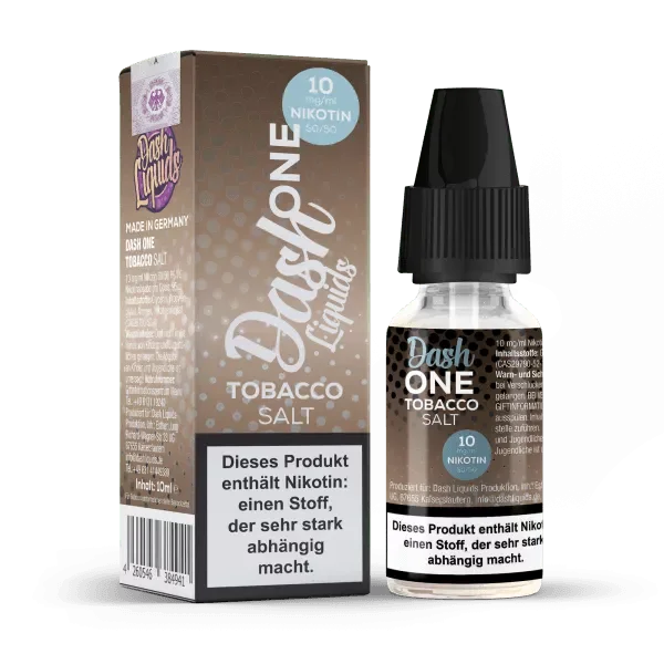 Letzte Chance Dash One - Tobacco - 10ml Nikotinsalz Liquid