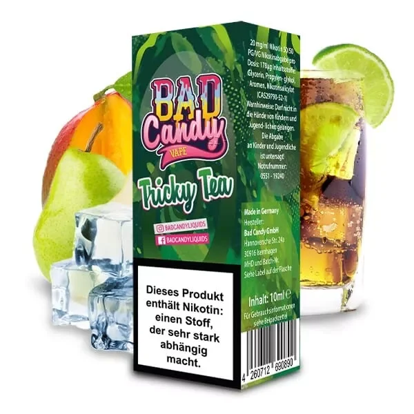 Tricky Tea - 10ml Nikotinsalz-Liquid Sichere Zahlung