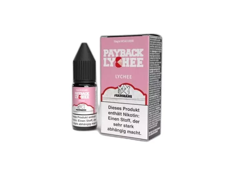 Payback Lychee - 10ml Nikotinsalz Liquid Direkt Vom Hersteller