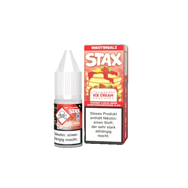 Strawberry Ice Cream Pancakes - 10ml Nikotinsalz Liquid Neue Kollektion