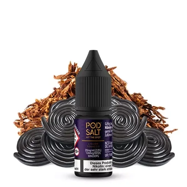 PodSalt - Origin Liqour Tobacco - 10ml Nikotinsalz-Liquid Wochenendangebot