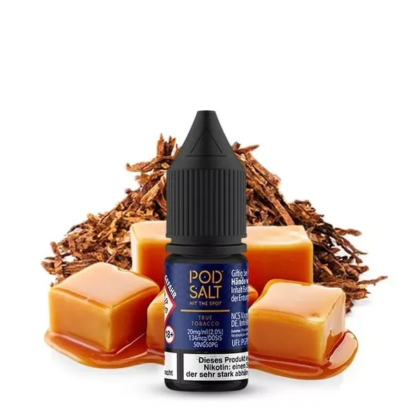 Aktuell PodSalt - Origin True Tobacco - 10ml Nikotinsalz-Liquid
