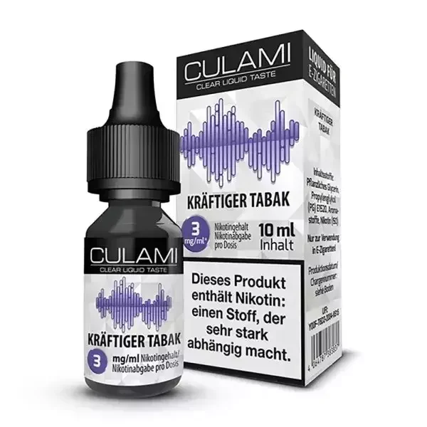 Kräftiger Tabak - 10ml Liquid Heißes Angebot
