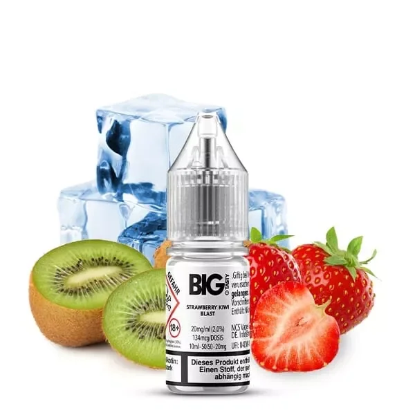 Strawberry Kiwi Blast - 10ml Nikotinsalz-Liquid Neu