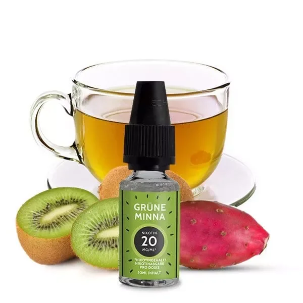 Markenware Grüne Minna - 10ml Nikotinsalz-Liquid 20mg/ml