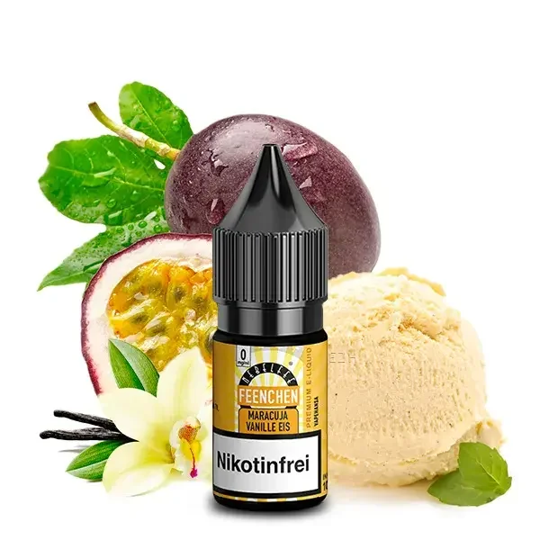 Maracuja Vanilleeis Feenchen - 10ml Liquid 0mg/ml Versand Am Gleichen Tag