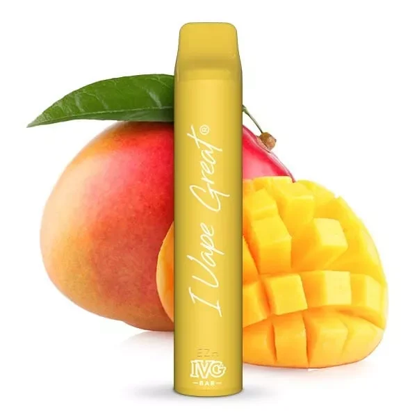 Kostenloser Versand IVG - Bar Einweg E-Zigarette - Exotic Mango 20mg/ml