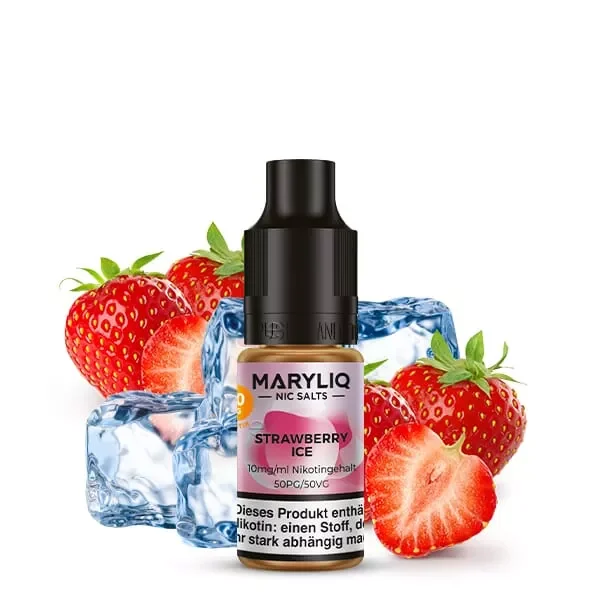 Nur Für Kurze Zeit Maryliq Strawberry Ice - 10ml Nikotinsalz-Liquid
