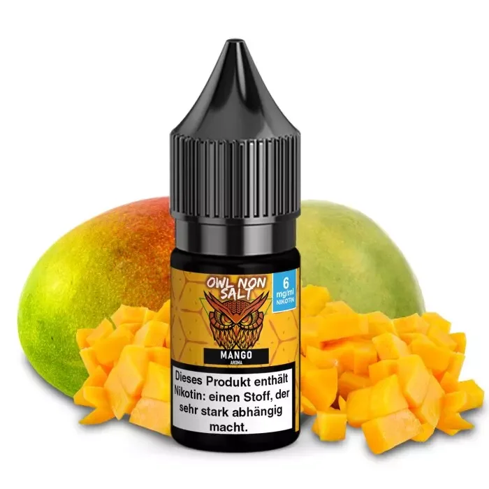 OWL Non-Salt - Mango - 10ml Liquid Direkt Vom Hersteller