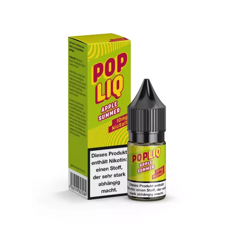 Apple Summer - 10ml Nikotinsalz Liquid Sichere Zahlung