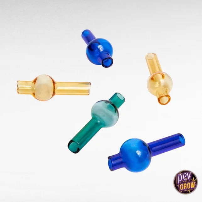Neuheit Glas Carb Cap Colorado Stoner Tools (5er-Pack) – Gezielte Luftzufuhr für Dabbing