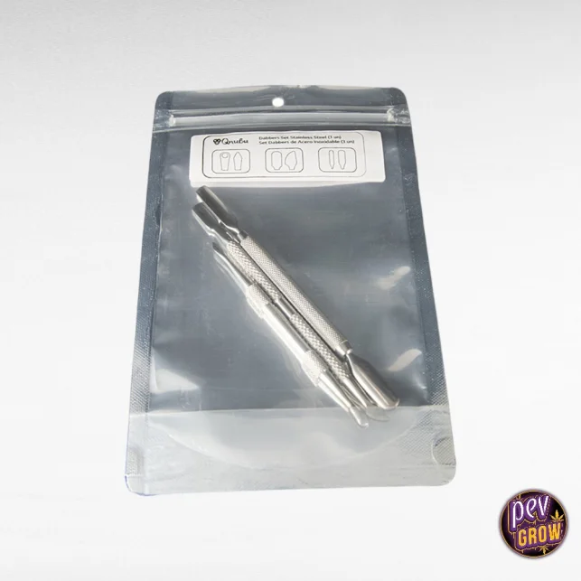 Qnubu Edelstahl Dabber Set (3-teilig) – Präzisionswerkzeuge für BHO & Rosin Extrakte Kostenloser Rückversand