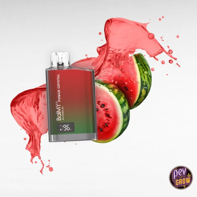 Balmy Power Crystal Wassermelone Einweg E-Zigarette – 8000 Züge & Wiederaufladbar Sonderangebot