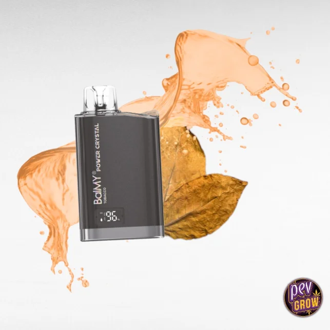 Balmy Power Crystal Tobacco Einweg E-Zigarette – 8000 Puffs & Wiederaufladbar Nur Für Kurze Zeit