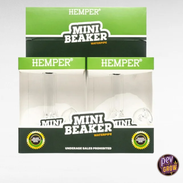 Jetzt Kaufen Hemper Mini Becherbong – Tragbare 5-Zoll-Borosilikatglas-Wasserpipe für sanfte Züge