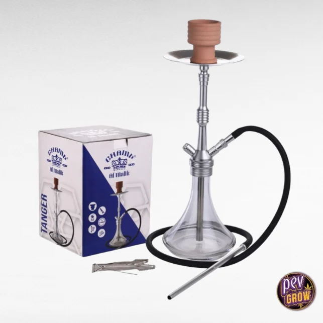 Garantierte Lieferung Silver Tanger Shisha 50 cm – Elegante ägyptische Shisha