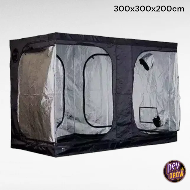 Super-Preis Mammoth Growzelt XXL 300x300x200 cm – 9 m² professioneller Indoor-Growraum