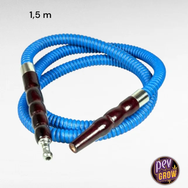 1,5 m lange blaue Shisha-Schlauch – Für größere Reichweite & waschbares Design · Shisha-Zubehör Schnäppchen