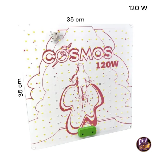 Cosmos 120W LED Grow Lampe – Vanguard Hydroponics Vollspektrum Sichere Zahlung