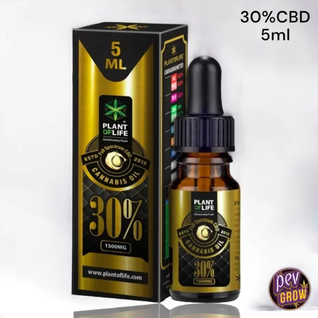 Plant of Life CBD Öl 30 % 5 ml – Vollspektrum-High-Potency-Tropfen · Vereinfachen Sie Ihre Wellness-Routine Nur Heute