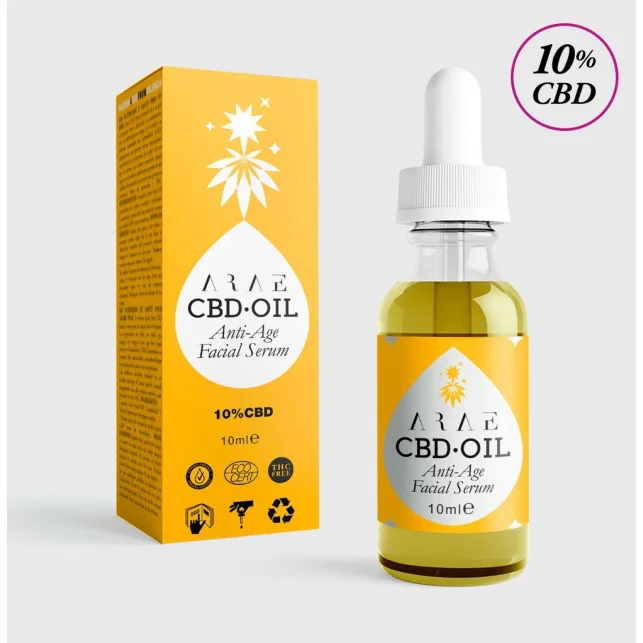 10% CBD Öl ARAE 10ml – 100 % natürliches Hanfextrakt · Beruhigende Wirkung für die Haut Top-Preis