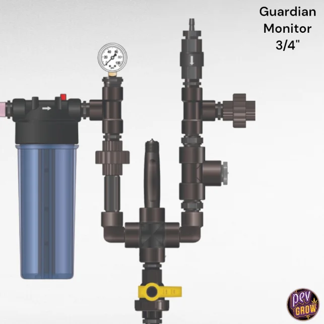 Nur Heute Guardian In-Line 3/4 Monitor Kit Dosatron – Automatisiertes Hydrokultursystem für Nährstoffe