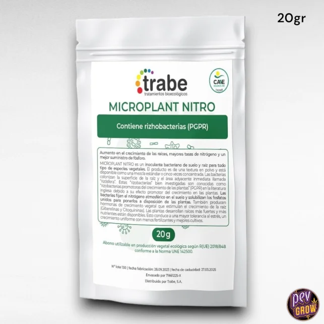 Microplant Nitro Rhizobacteria & Bacillus von Trabe – Maximieren Sie die Stickstoffaufnahme für explosiven Wuchs Jetzt Bestellen