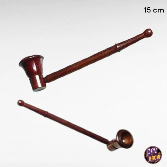 Jetzt Kaufen 15 cm Palo Santo Holz-Pfeife – Pevgrow Naturduft · Sanfter Rauch Weed-Pfeife