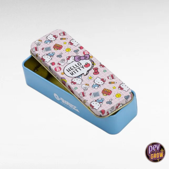 Bestseller Hello Kitty Retro Charm Metallbox 12x4x2,5 cm – Vintage Staufbehälter