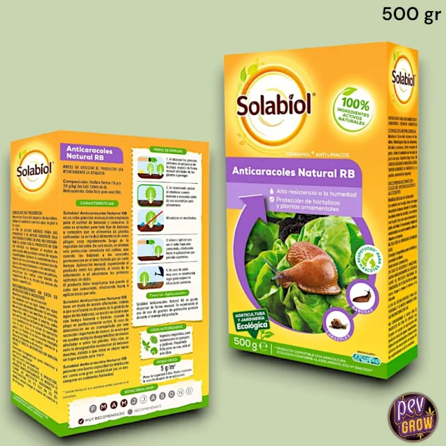Solabiol Natura Schnecken- und Nacktschneckenkiller – Organischer Schutz 500g Knallerangebot
