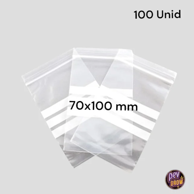 Transparente luftdichte Zip-Beutel 70x100mm (100 Stück) – Frische & Diskretion Gratis Versand