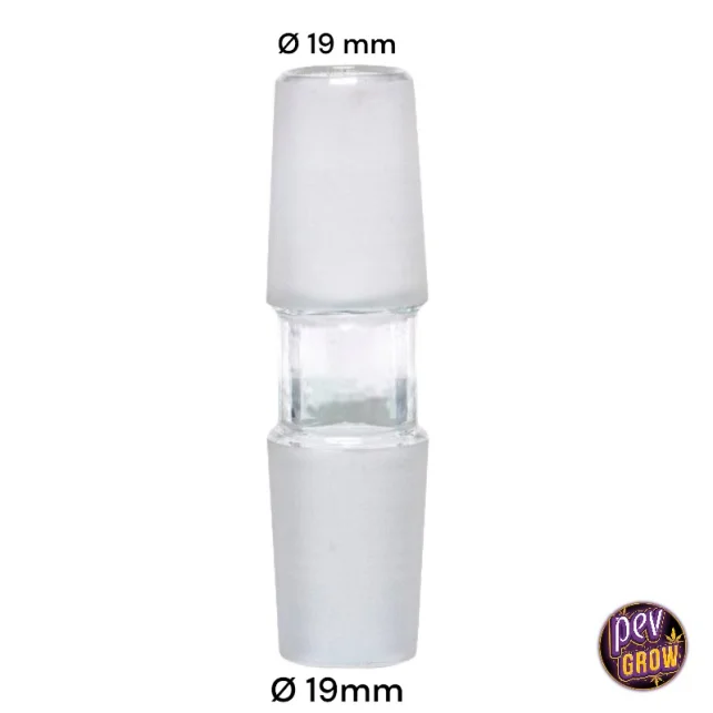 Zertifiziert Bong-Adapter Glasverbinder M/M 19/19 mm – Weibliche Teile sofort verbinden