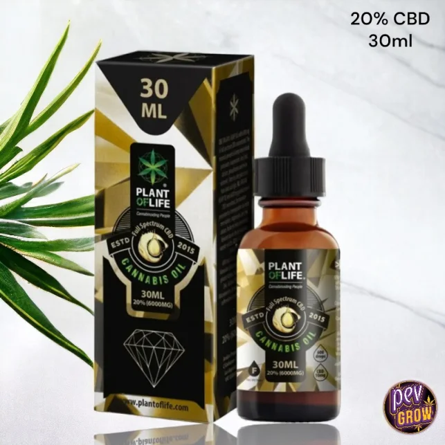 Angebot Plant of Life 20 % CBD Öl 30 ml – Vollspektrum Hanftropfen · Schnelle Wirkung & einfache Dosierung