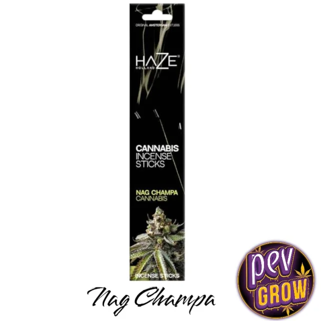 Preisknaller 6 x Cannabis Haze Nag Champa Natur-Räucherstäbchen – Entspannende Aromatherapie
