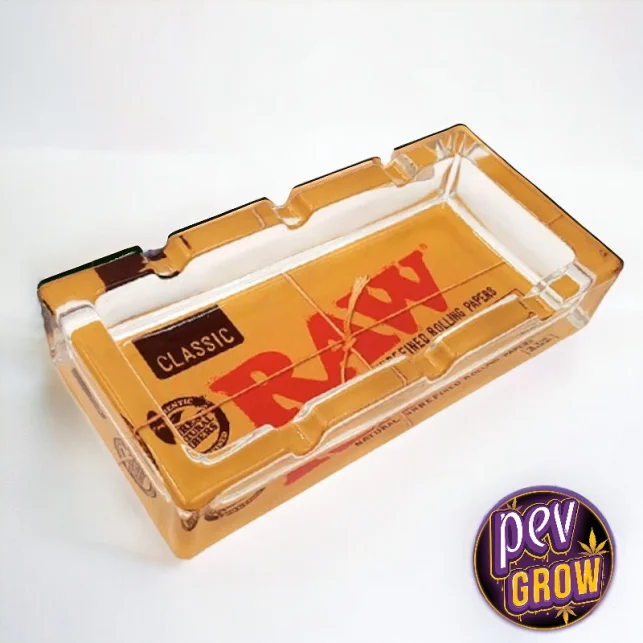 Cenicero Cristal Raw 15x7,5 cm – RAW Glass Aschenbecher für saubere, stilvolle Sessions Billig