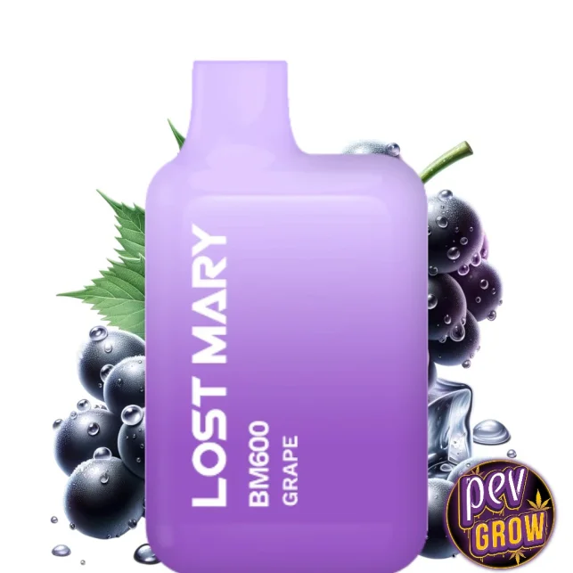 Top-Seller Lost Mary BM600 Traube 20mg – Elf Bar Einweg E-Zigarette 600 Züge