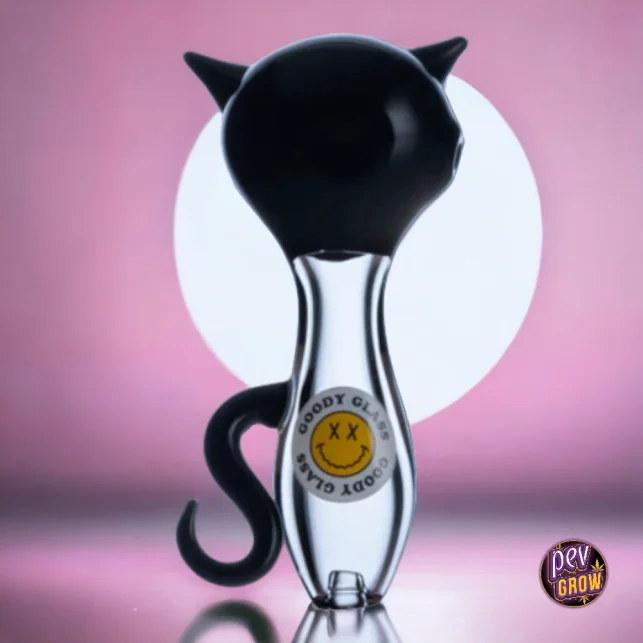 Sofort Bestellen Goody Animals Kitty Handpfeife – Goody Glass · Tragbare Trockenkräuter-Glaspfeife