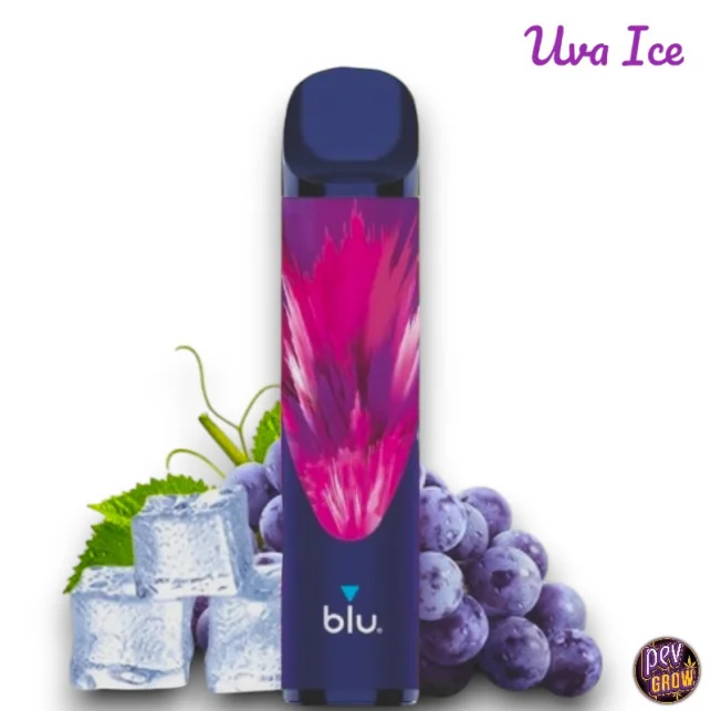 Letzte Chance Einweg Vape Grape Ice Blu Bar 600 – 20mg Nikotin, intensiver Geschmack & 600 Züge