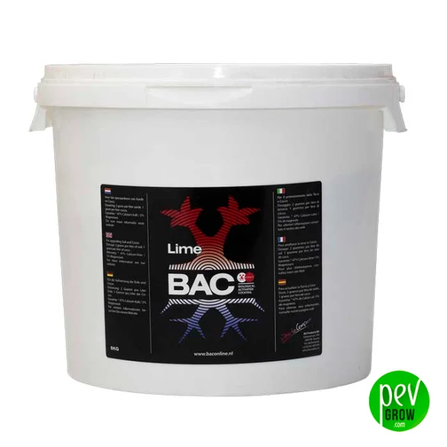 BAC Lime Chalk – Organisches Kalzium-Pulver zur Substratwiederverwendung und pH-Balance, 5 kg Highlight